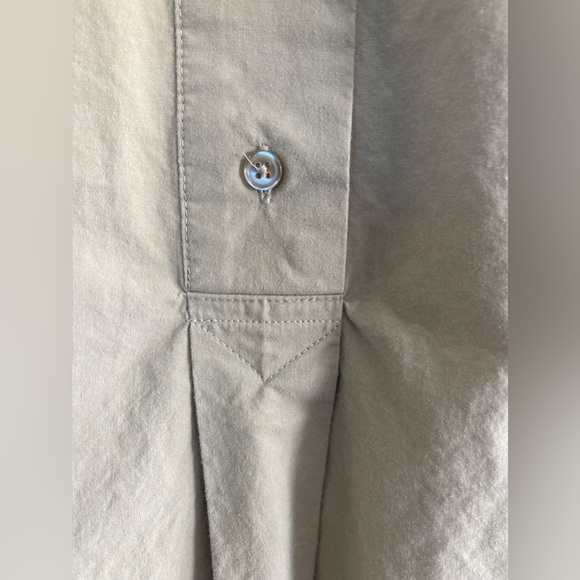 Banana Republic Sleeveless Dress medium Khaki Tan - Picture 6 of 9